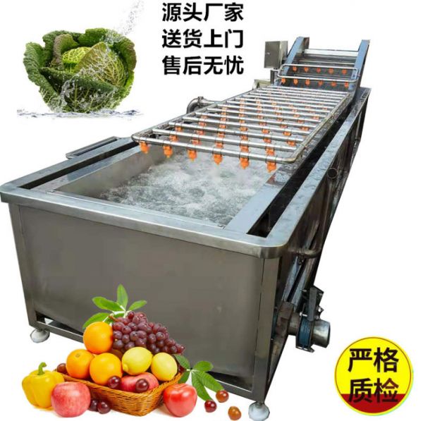 蔬菜（cài）清洗（xǐ）機 氣（qì）泡果蔬清洗機 中央廚房洗菜（cài）機